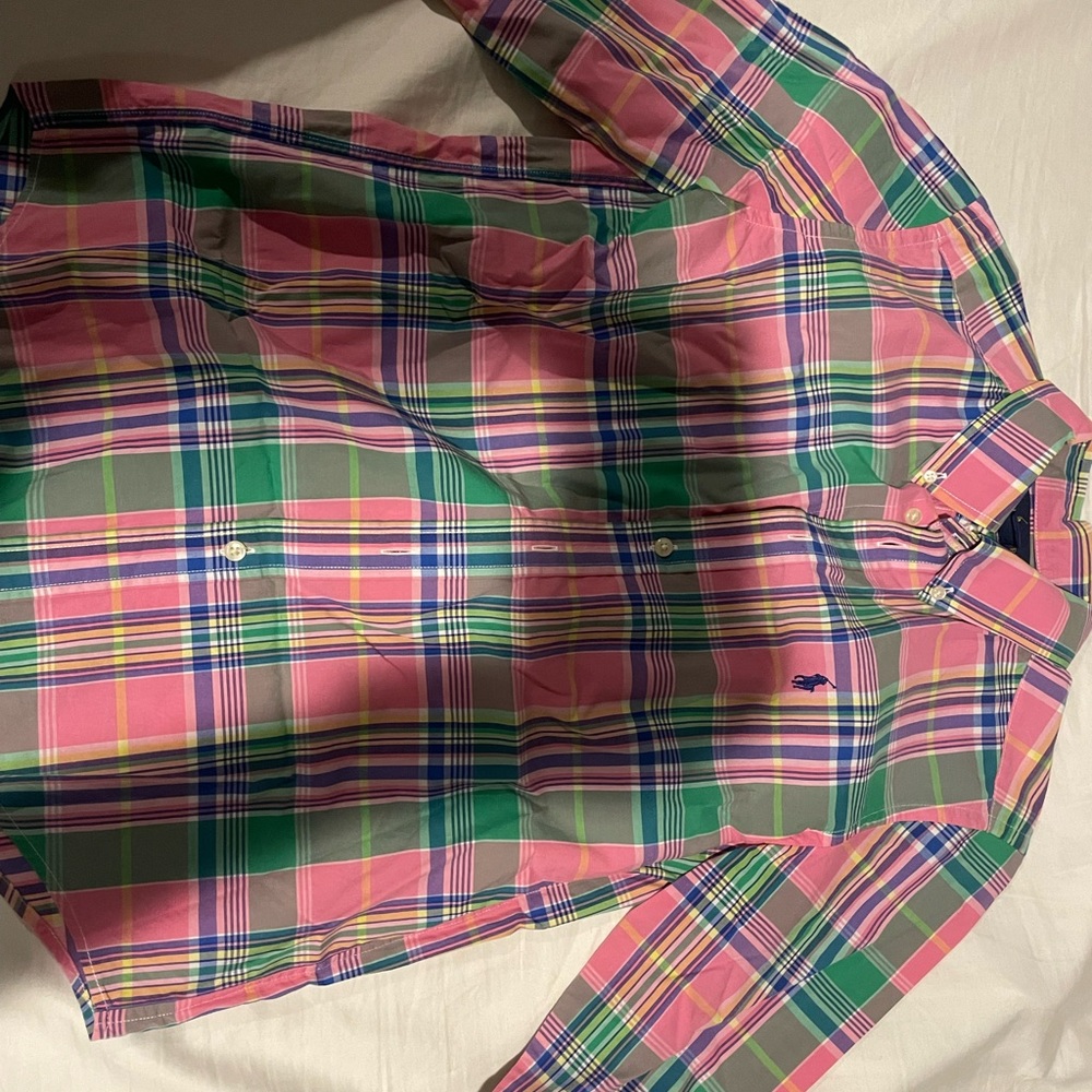 Polo Ralph Lauren Boy’s Dress Shirt Pattern Size L (14-16)